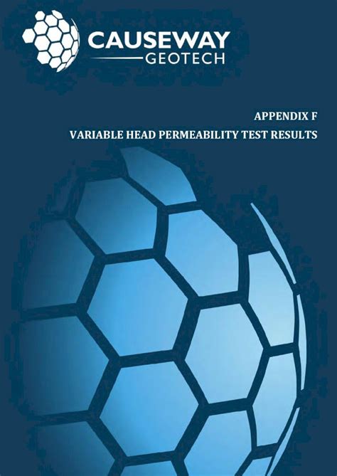 variable head permeability test lab report|borehole head tests pdf.